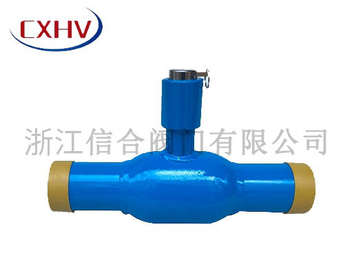 鎖閉式全焊接球閥安裝